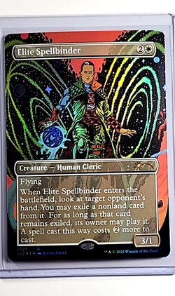 2022 MTG Magic the Gathering Secret Lair 30th Countdown Foil Elite Spellbinder - Image 1