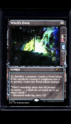 2024 MTG Magic The Gathering SLD Secret Lair Showcase #1762 Witch's Oven - Image 1