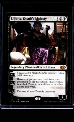 2022 MTG Magic the Gathering J22 Jumpstart 2022 #433 Liliana Deaths Majesty - Image 1