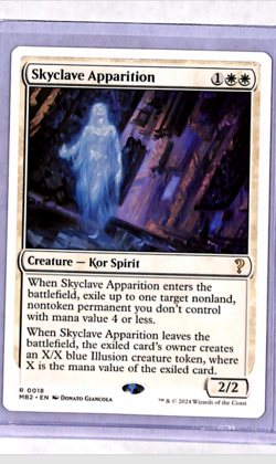 MTG Magic The Gathering MB2 Mystery Booster 2 White Border Skyclave Apparition - Image 1