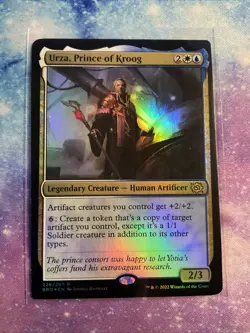 MTG FOIL Urza, Prince of Kroog BRO #226 Rare - Image 1