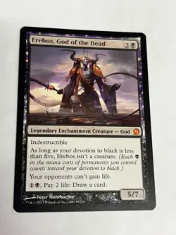 Mtg Erebos, God Of The Dead Theros Regular NM Free Shipping! - Image 1