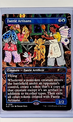 2024 MTG Magic the Gathering SLD Secret Lair Drop #1628 Faerie Artisans - Image 1