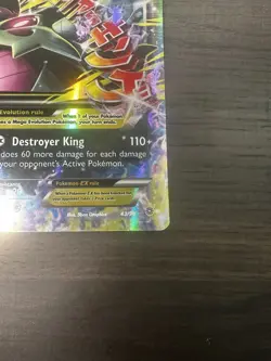 Pokemon TCG Mega M Tyranitar EX Holo Ultra Rare Card Ancient Origins 43/98 - Image 4