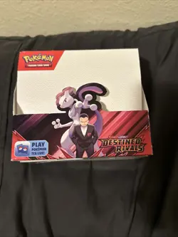 Pokemon TCG Destined Rivals **BOX ONLY** Booster Box Display - Image 1