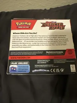 Pokemon TCG Destined Rivals **BOX ONLY** Booster Box Display - Image 3