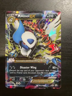 Pokemon TCG: M Absol EX XY63 Black Star Promo Holo Ultra Rare - Image 1