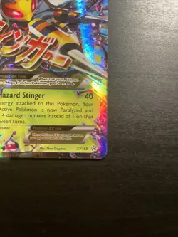 Mega M Beedrill EX XY158 Black Star Promo Holo Ultra Rare Pokemon TCG 2016 - Image 4
