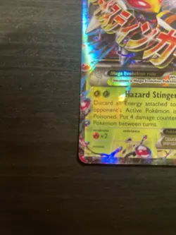 Mega M Beedrill EX XY158 Black Star Promo Holo Ultra Rare Pokemon TCG 2016 - Image 5