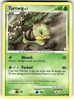 Turtwig #17 - Pokemon POP Series 9 - Near Mint - Image 1