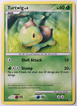 POKEMON TURTWIG LV.8 131/147 SUPREME VICTORS COMMON NEAR MINT - Image 1