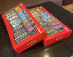 Pokemon TCG Scarlet & Violet Prismatic Evolutions Mini Tins 8-Pack, Sealed - Image 4