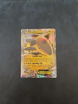 Pokemon TCG Ampharos EX Ancient Origins 27/98 EXC - Image 1