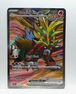 Gouging Fire 188/162 Ultra Rare Full Art - Pokemon S&V Temporal Forces. Pk06 - Image 1