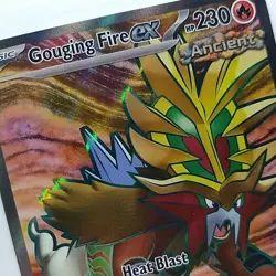 Gouging Fire 188/162 Ultra Rare Full Art - Pokemon S&V Temporal Forces. Pk06 - Image 2