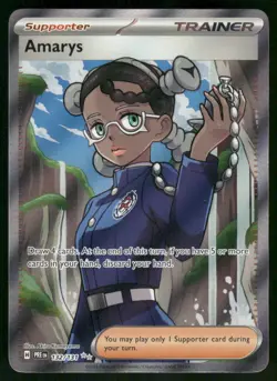 Amarys - 132/131 Ultra Rare Holo NM Pokemon SV: Prismatic Evolutions - Image 1