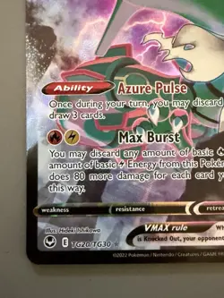 Pokemon Rayquaza VMAX TG20/TG30 Sword & Shield Silver Tempest Trainer Gallery NM - Image 5