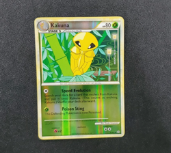 Pokemon TCG HGSS Unleashed - Kakuna 32/95 Reverse Holo Uncommon NM - Image 1