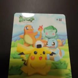 Pokemon Fancy Graffiti Pikachu & Friends Charmander Bandai Sealdass Sticker #02 - Image 4