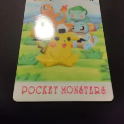 Pokemon Fancy Graffiti Pikachu & Friends Charmander Bandai Sealdass Sticker #02 - Image 5