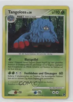 Tangrowth Holo German Pokemon Diamond & Pearl Great Encounters #10 2008 - Image 1