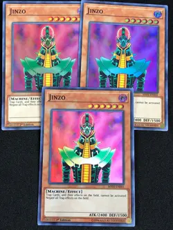 YUGIOH JINZO MYFI-EN041 1ST SUPER X3 (NM) - Image 1