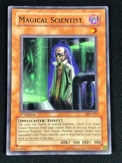 YUGIOH MAGICIAL SCIENTIST MFC-073 1ST COMMON (LP) - Image 1
