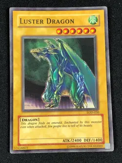 YUGIOH LUSTER DRAGON LOD-050 SUPER (MP) - Image 1