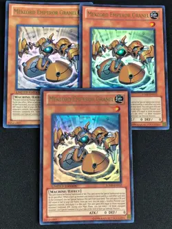 YUGIOH MEKLORD EMPEROR GRANEL JUMP-EN052 ULTRA X3 NM - Image 1