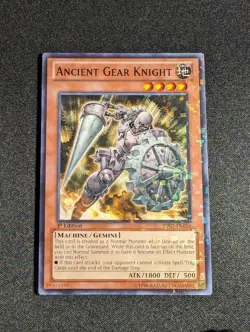 Yu-Gi-Oh! Ancient Gear Knight BP02-EN056 1st Eiditon Mosaic Rare LP - Image 1