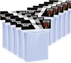 1000 Counts Card Sleeves Top Loaders for Trading Cards, Penny 1000PCS, Clear - Image 1