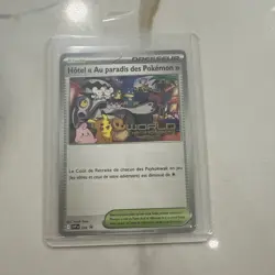 Paradise Resort 2025 World Championships FRENCH Promo SVP 224 NM Pokemon Card - Image 1