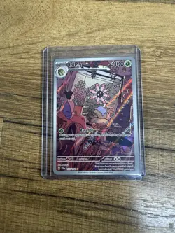 Lileep Illustration Rare Card 145/142 Stellar Crown Full Art Pokemon Grass Type - Image 1