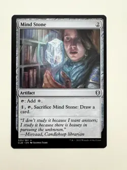 Mind Stone MTG Magic the Gathering Card NM Near Mint CLB - Image 1