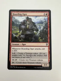 Hoarding Ogre MTG Magic the Gathering Card NM Near Mint CLB - Image 1