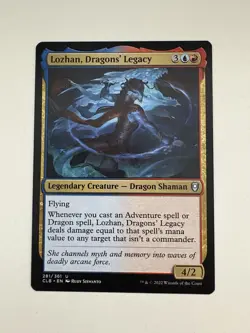 Lozhan Dragons’ Legacy MTG Magic the Gathering Card NM Near Mint CLB - Image 1