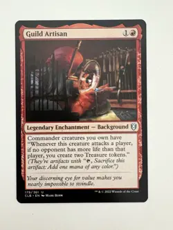 Guild Artisan MTG Magic the Gathering Card NM Near Mint CLB - Image 1