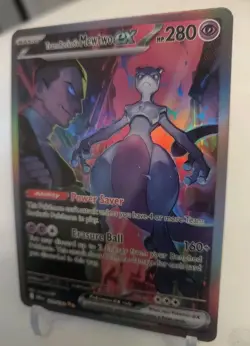 "Custom-Made"High Quality, Team Rockets Mewtwo Ex"Display-card" - Image 4
