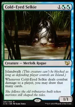 Cold-Eyed Selkie - Light Play MTG Commander 2015 - Image 1