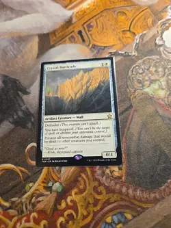 Crystal Barricade MTG FDN - Pack Fresh - - Image 1