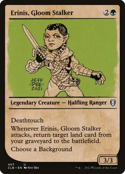 Erinis, Gloom Stalker (Showcase) CLB NM MTG Non-Foil - Image 1