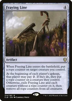 Fraying Line CLB NM MTG Non-Foil - Image 1