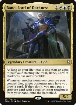 Bane, Lord of Darkness CLB NM MTG Non-Foil - Image 1