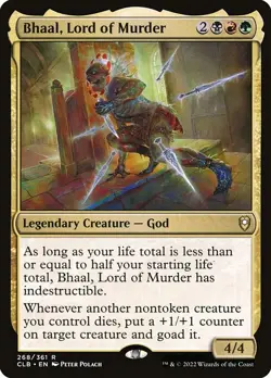 Bhaal, Lord of Murder CLB NM MTG Non-Foil - Image 1
