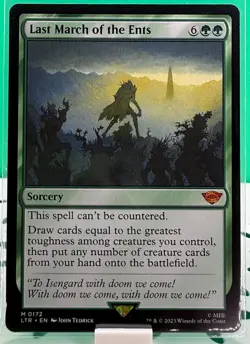 Last March of the Ents - #172 Lord of the Rings (LTR) MTG - Image 1