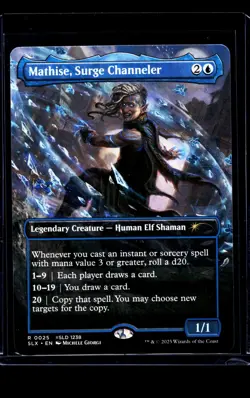 2025 MTG Magic The Gathering SLX Secret Lair Borderless Mathise Surge Channeler - Image 1