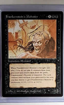 1994 MTG Magic The Gathering DRK The Dark Vintage Frankenstein's Monster - Image 1