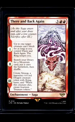 2023 MTG Magic The Gathering LOTR Lord of the Rings #151 There and Back Again - Image 1