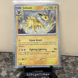 Jolteon #169 Cosmos Holo Black Star Promo Prismatic Evolutions Pokemon 169 NM - Image 1