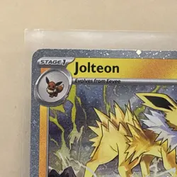 Jolteon #169 Cosmos Holo Black Star Promo Prismatic Evolutions Pokemon 169 NM - Image 3